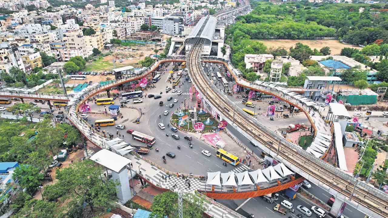 నలుదిక్కులను కలిపిన నడకదారి