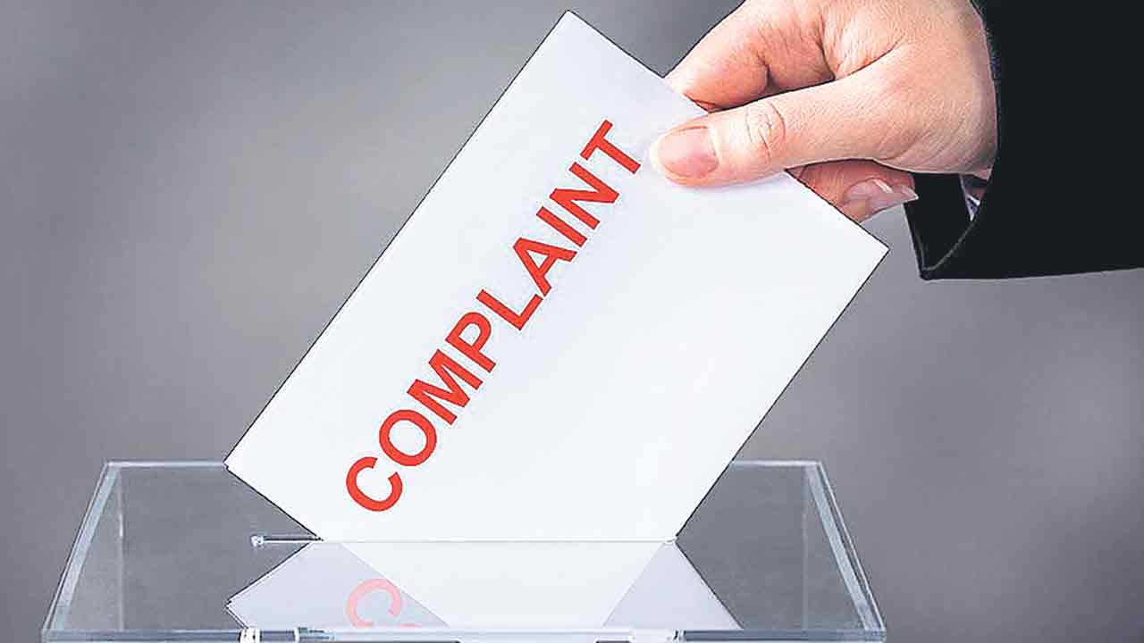 ఫిర్యాదులపై పరిమితి