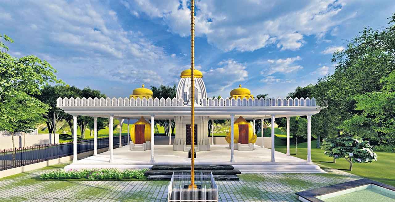 ప్రపంచంలోనే తొలి 3డీ ప్రింటెడ్‌ ఆలయం