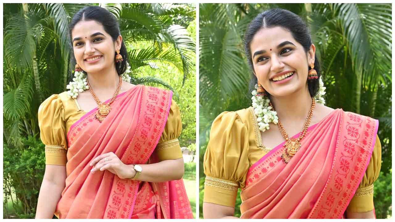 Aparna Janardhanan | లవ్ యు రామ్ మూవీ ప్రెస్ మీట్‌లో అపర్ణ జనార్దనన్..