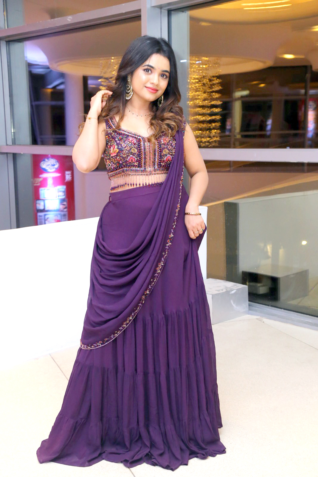 Arthi Pudi At Narayana And Co Movie Pre Release Event Photos
