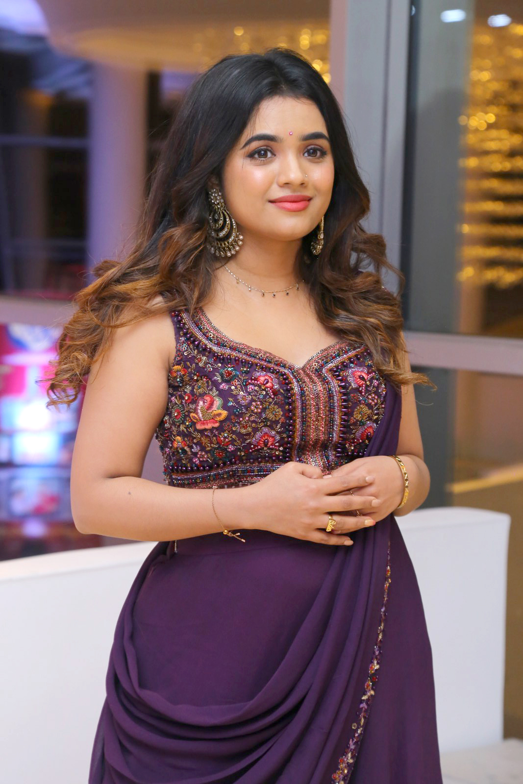 Arthi Pudi At Narayana And Co Movie Pre Release Event Photos