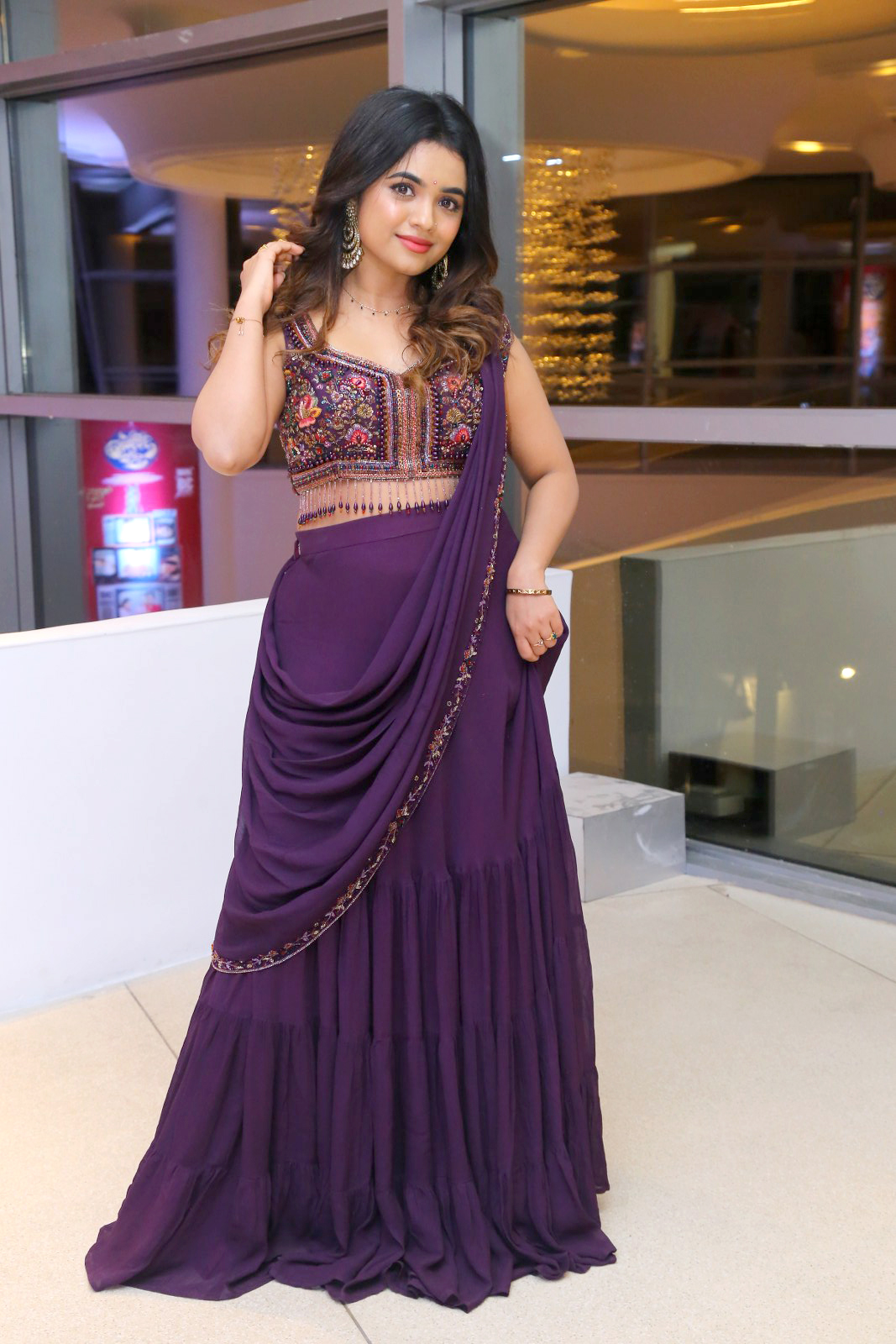 Arthi Pudi At Narayana And Co Movie Pre Release Event Photos