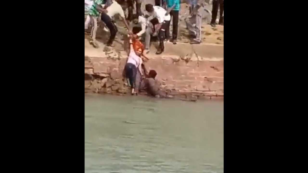 Sepoy DN Krishnan | ప్రమాదవశాత్తు కాలువలో పడి కొట్టుకుపోతున్న యువతి.. ప్రాణాలకు తెగించి కాపాడిన ఆర్మీ జవాన్‌.. వీడియో