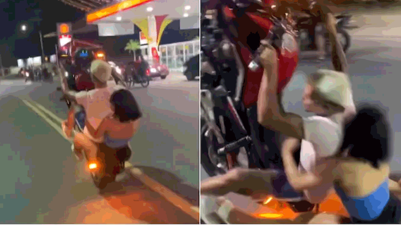 Viral Video | బైక్ పై ప్రమాదకర స్టంట్లతో గాయాలపాలైన జంట.. వీడియో షేర్ చేసిన ఢిల్లీ పోలీసులు