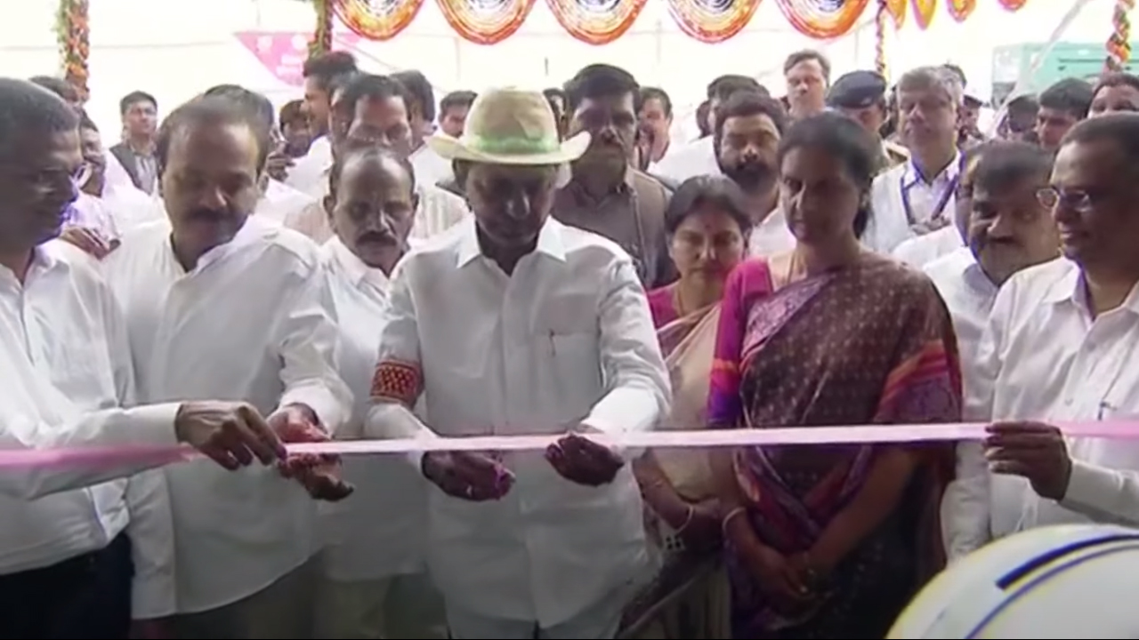 CM KCR | రైల్వేకోచ్ ఫ్యాక్టరీని ప్రారంభించిన సీఎం కేసీఆర్
