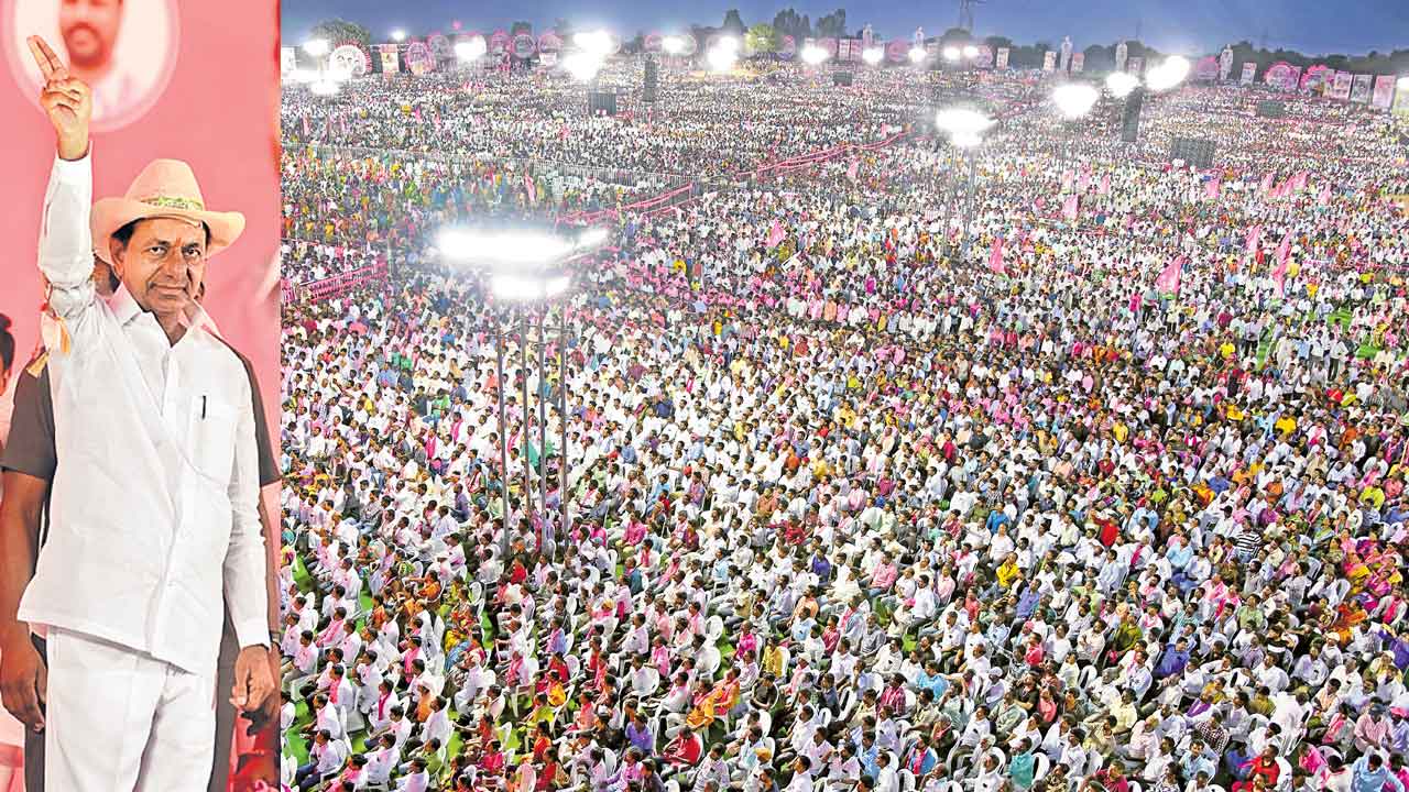 CM KCR |  జనులారా జర జాగ్రత్త.. దళారి దొంగలొస్తున్నరు, ధరణిని తీసేస్తరట: ముఖ్యమంత్రి కేసీఆర్
