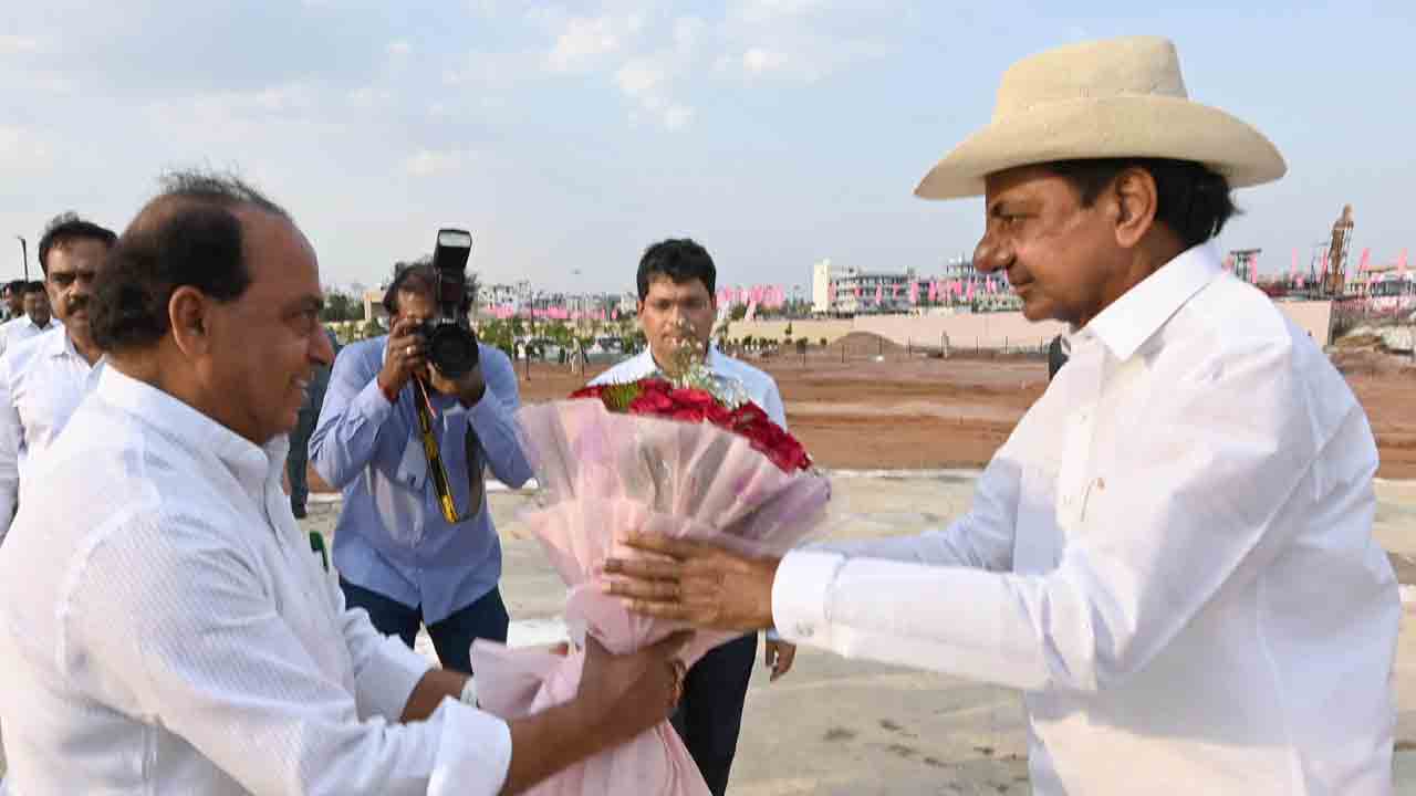 ప్రగతి సారథికి ఘన స్వాగతం