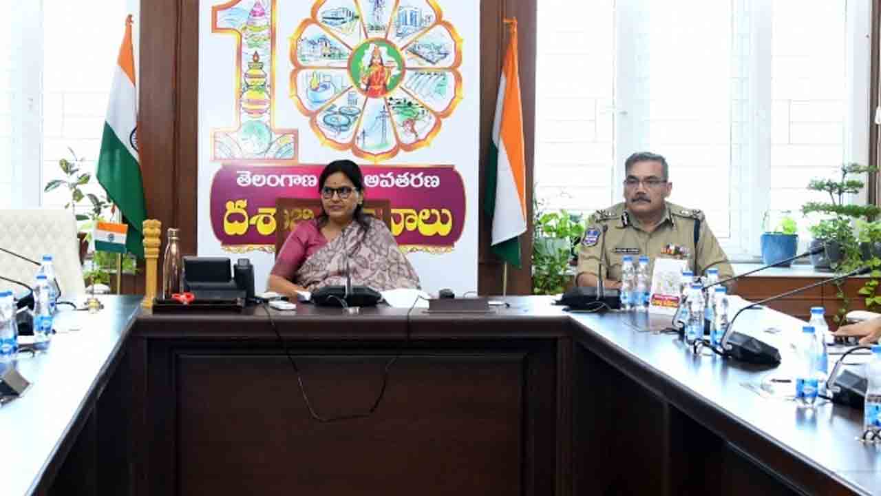 Telangana Run | తెలంగాణ రన్‌ను విజయవంతం చేయాలి : చీఫ్‌ సెక్రటరీ శాంతికుమారి