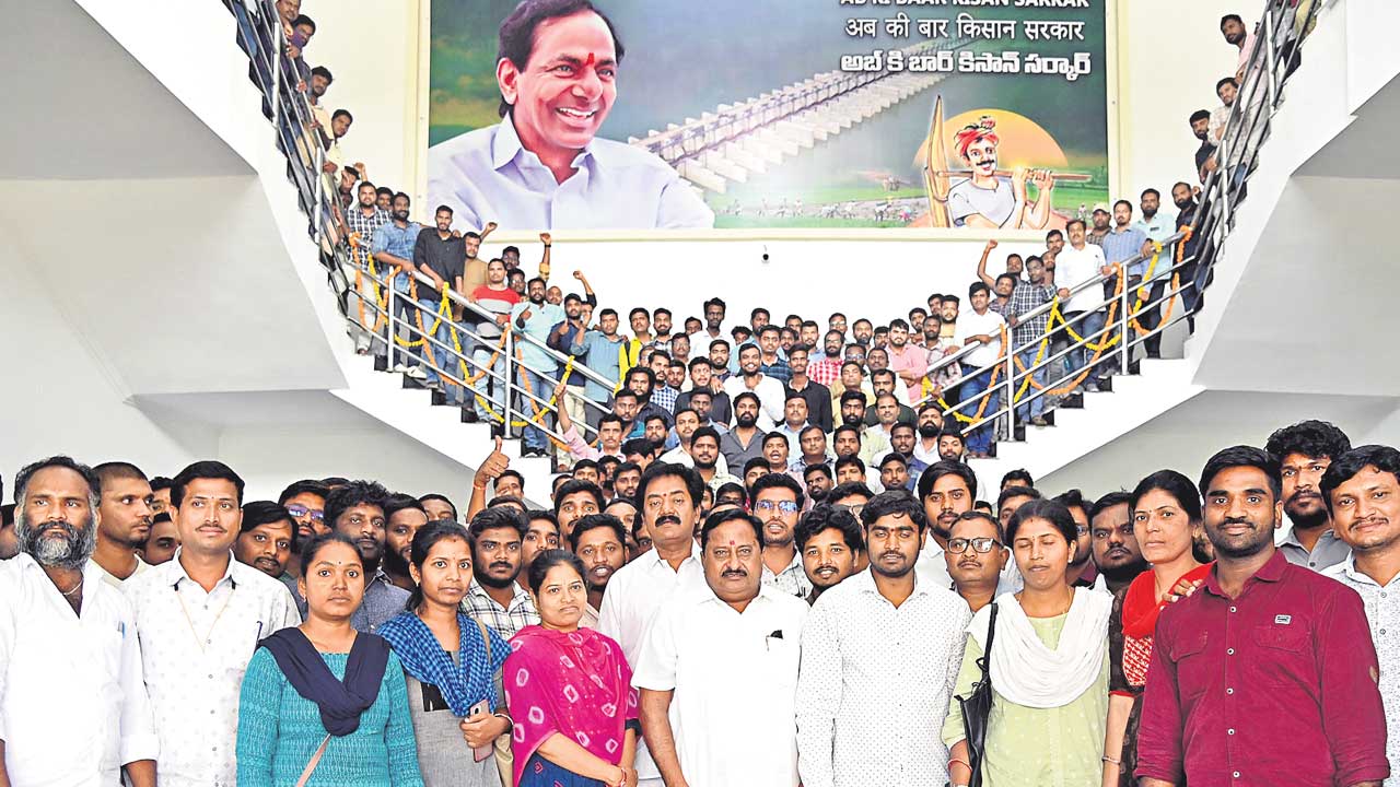 ధరణి ఉద్యోగుల సంఘం కార్యవర్గం