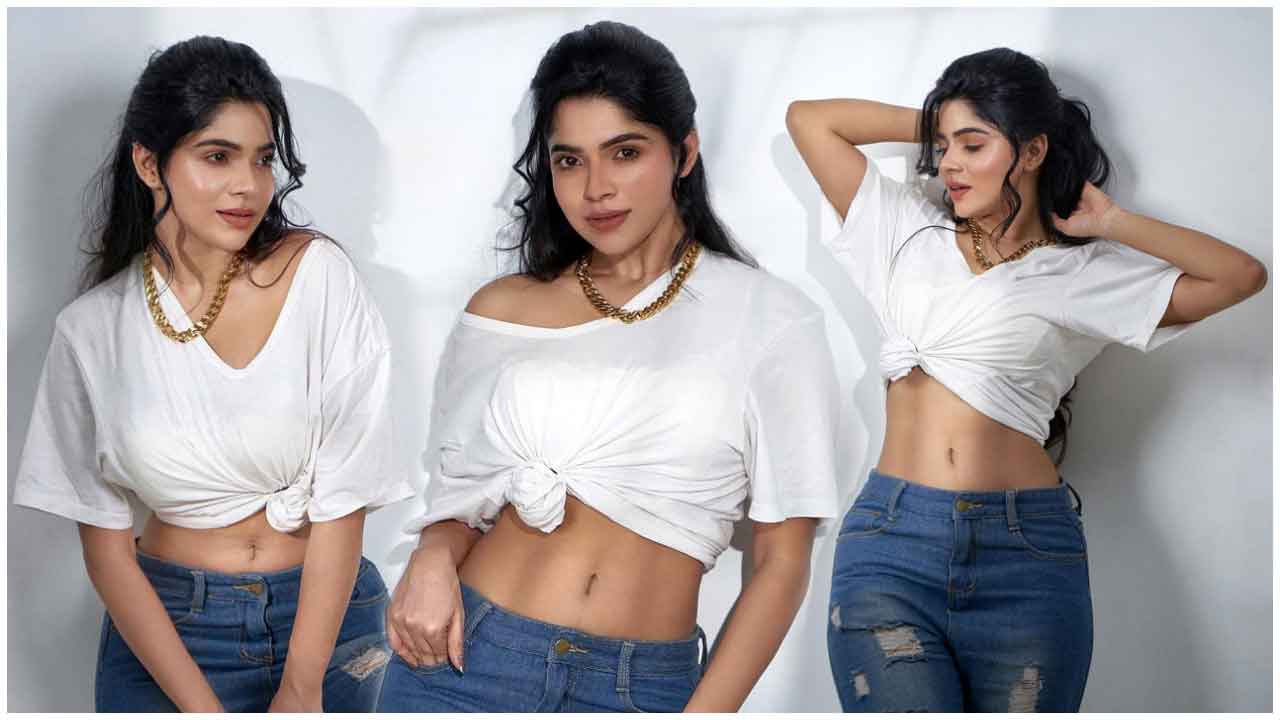 Divya Bharathi | ఖతర్నాక్ పోజులతో గాలం వేస్తున్న దివ్య భారతి..