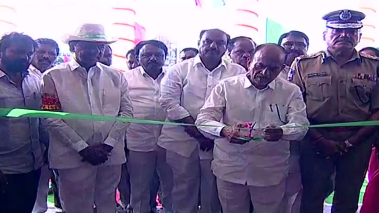 CM KCR | గద్వాల ఎస్పీ కార్యాలయాన్ని ప్రారంభించిన సీఎం కేసీఆర్‌