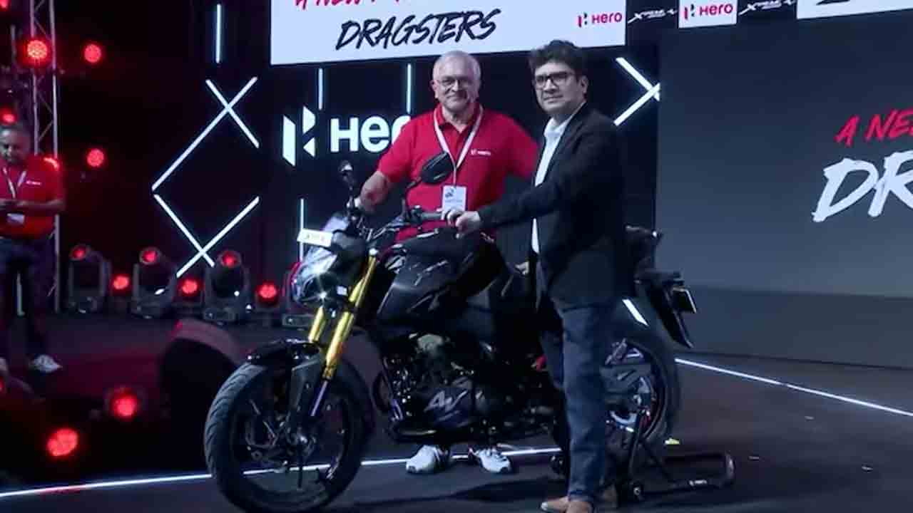Hero Xtreme 160R 4V | మార్కెట్లోకి హీరో ఎక్స్ ట్రీమ్ 160ఆర్ 4వీ.. ధరెంతో తెలుసా..?!