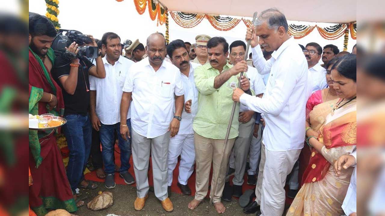 Minister Harish Rao | రెండేళ్లలో సంగమేశ్వర పథకాన్ని పూర్తి చేస్తాం : మంత్రి హరీశ్‌రావు