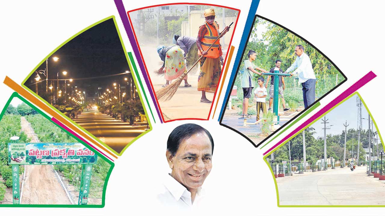 Pattana Pragathi |  స్వరాష్ట్రం నవశకం.. పట్టణ ప్రగతిలో దూసుకెళ్తున్న మున్సిపాలిటీలు