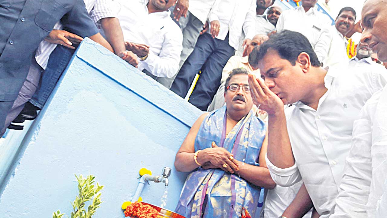 Telangana Decade Celebrations |  విశ్వనగరానికి జలహారం.. హైదరాబాద్ ప్రజల దాహార్తిని తీరుస్తున్న జలమండలి