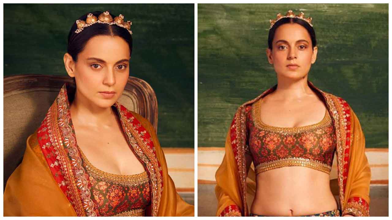 Kangana Ranaut | ట్రెడిష‌న‌ల్ డ్రెస్‌లో కంగనా రనౌత్ అందాలు అదరహో..