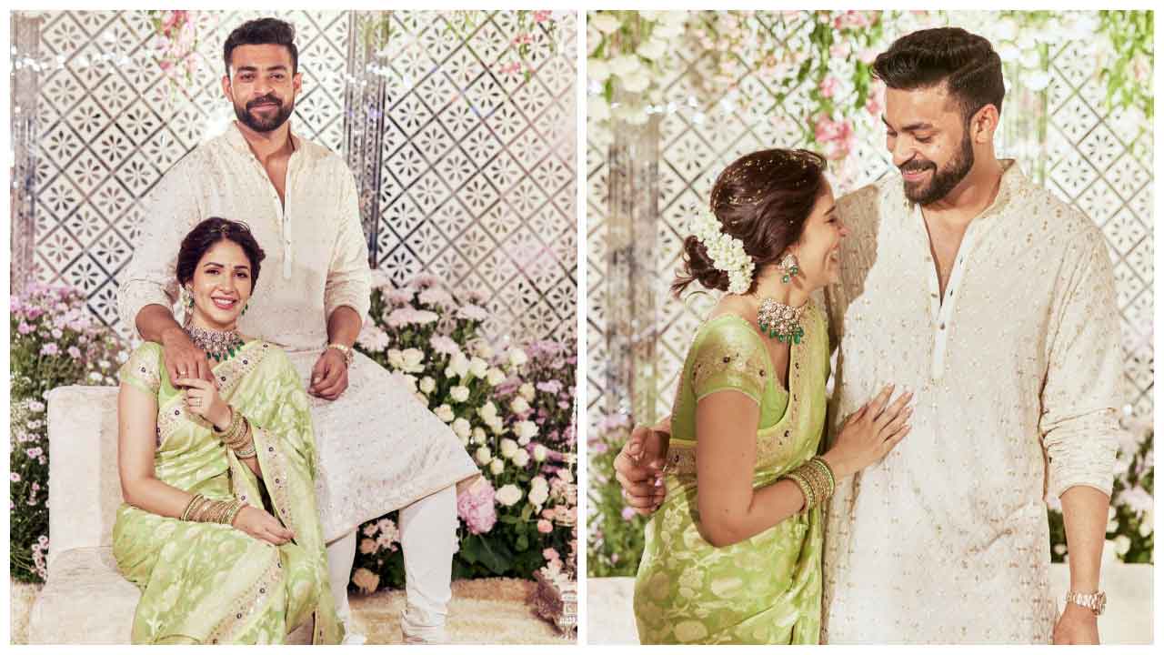 Lavanya Tripathi | వరుణ్ తేజ-లావణ్య త్రిపాఠి ఎంగేజ్‌మెంట్ ఫొటోలు..