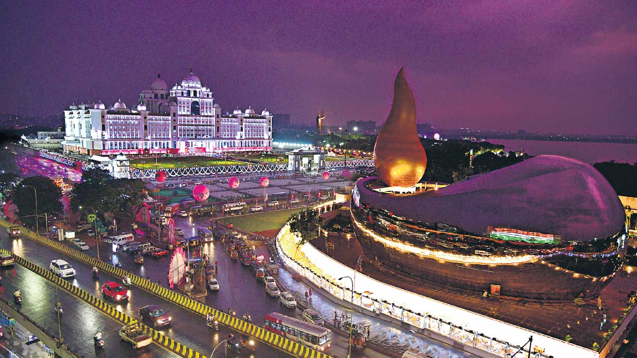 Telangana Martyrs Memorial |  అమరుల స్ఫూర్తి.. ప్రజ్వలిత దీప్తి.. నేడు సీఎం కేసీఆర్‌ చేతుల మీదుగా అమరజ్యోతి ప్రారంభం