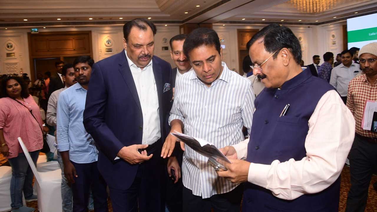 Minister KTR | బీఆర్‌ఎస్‌ సీనియర్‌ నేత పీఎల్‌ శ్రీనివాస్‌ను అభినందించిన మంత్రి కేటీఆర్‌