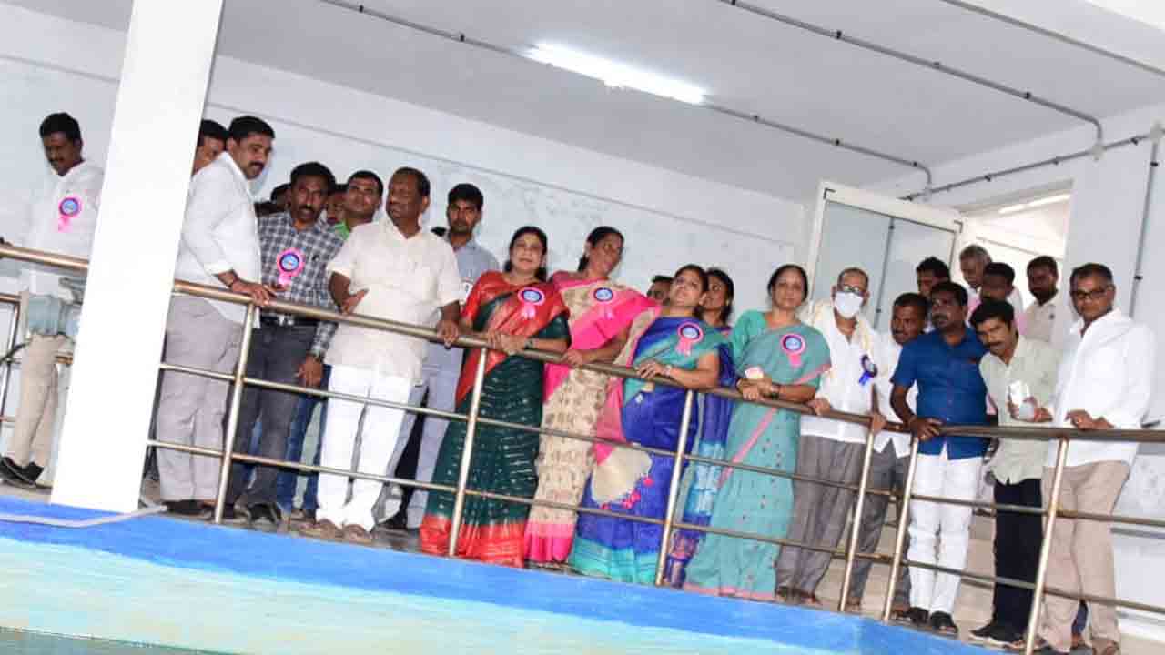 Minister Koppula Eshwar | మిషన్ భగీరథ పథకంతో ఇంటింటికీ సురక్షిత తాగు నీరు : మంత్రి కొప్పుల ఈశ్వర్‌