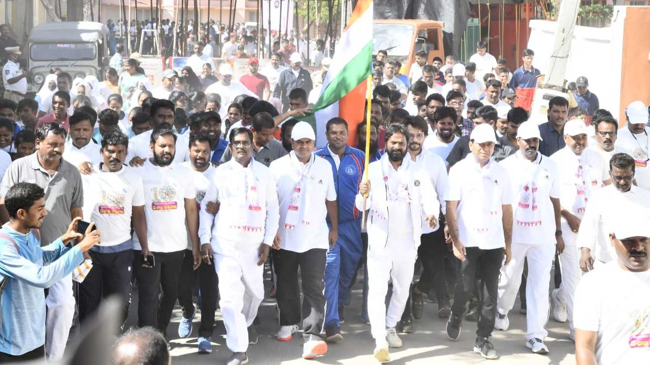 ఉత్సాహంగా 2కే రన్‌