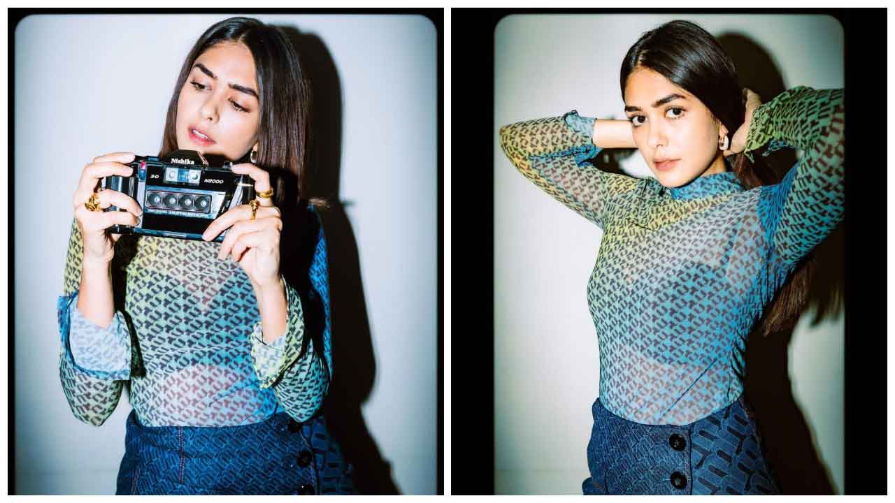 Mrunal Thakur | చూపుల‌తో గుచ్చేస్తున్న మృణాల్ ఠాకూర్..