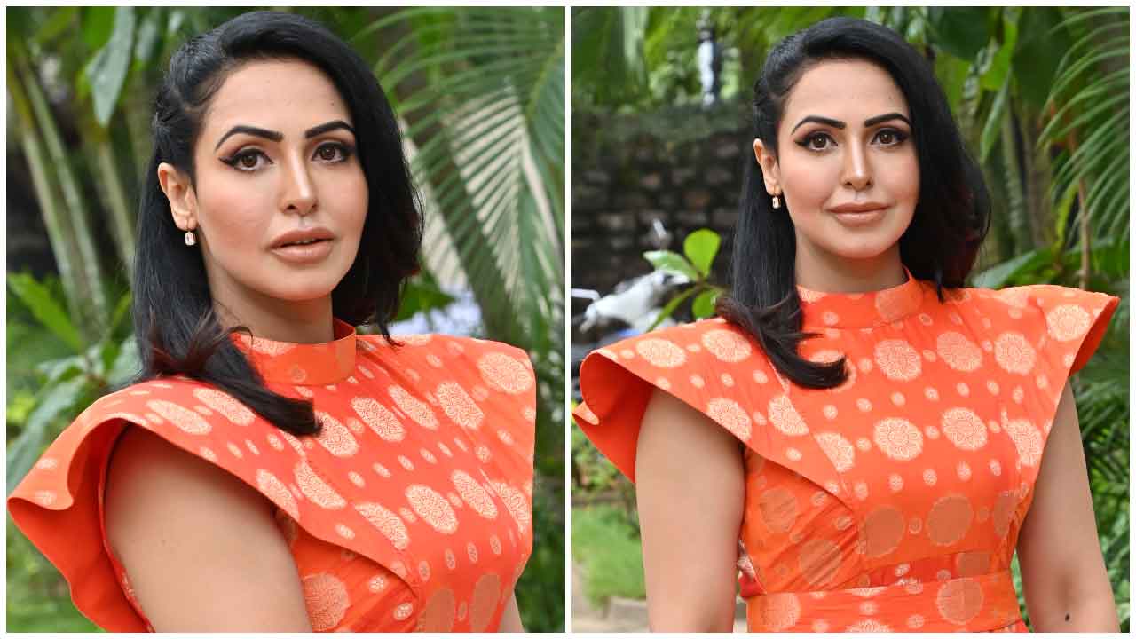 Nandini Rai | భాగ్ సాలే మూవీ ట్రైలర్ లాంచ్‌లో నందిని రాయ్..