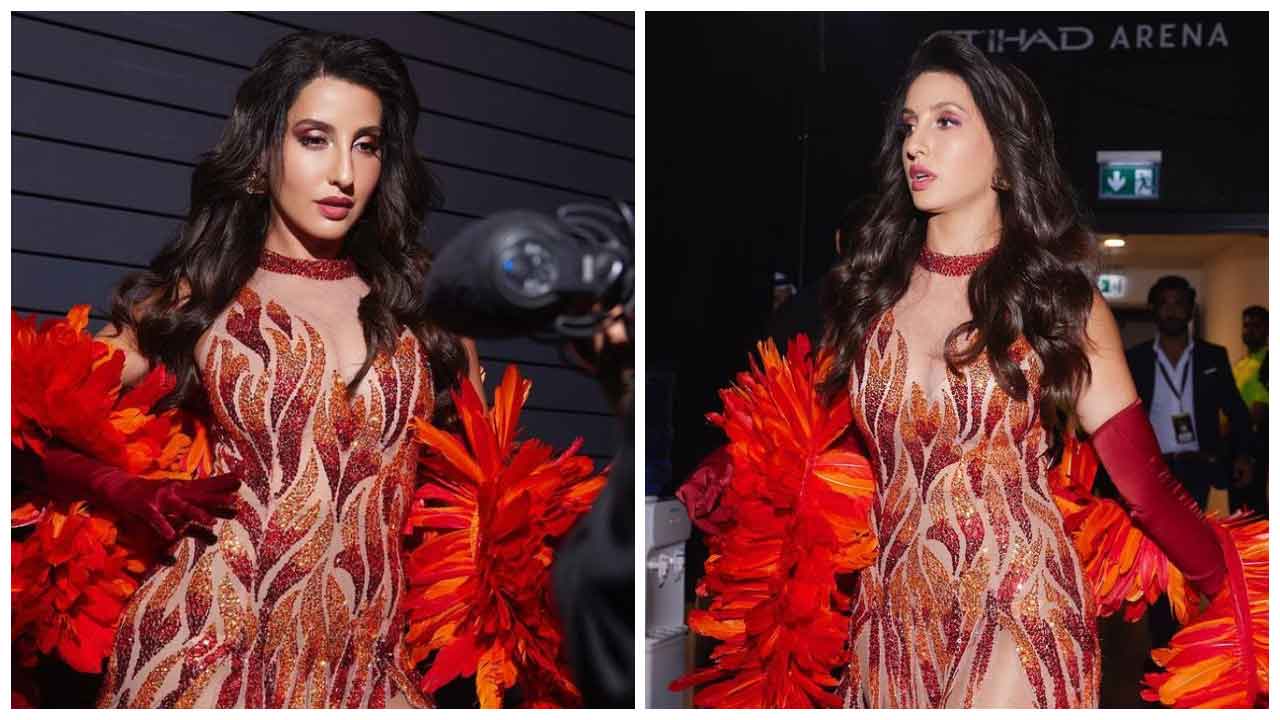 Nora Fatehi | కిర్రాక్ పోజులతో మతులు పోగొడుతున్న నోరా ఫతేహి..