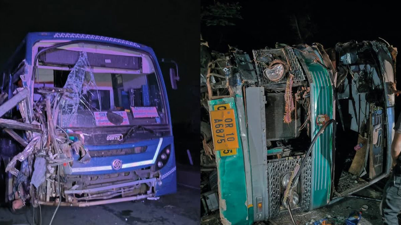 Odisha | ఆర్టీసీ బస్సును ఢీకొట్టిన పెండ్లి బస్సు.. 12 మంది మృతి