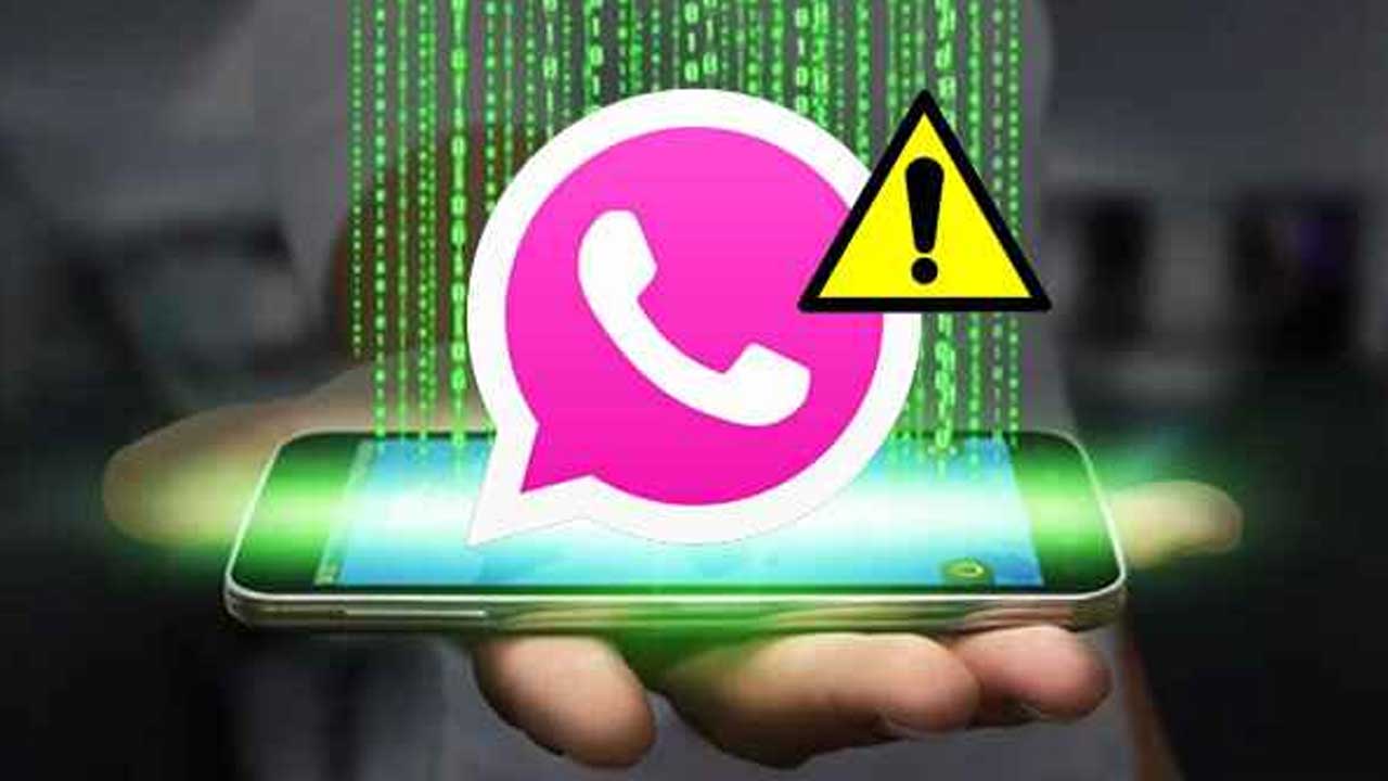 Pink Whatsapp |  జర జాగ్రత్త.. పింక్‌ వాట్సాప్‌తో డాటా చోరీ.. బ్లాక్‌మెయిల్‌.. డబ్బులూ డిమాండ్‌