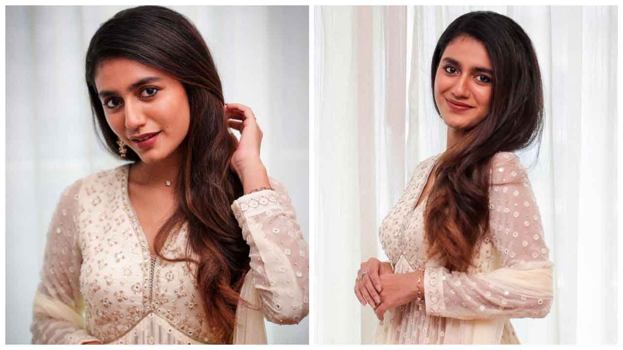 Priya Prakash Varrier | కాటుక కన్నులతో కైపెక్కిస్తున్న ప్రియా ప్రకాష్ వారియర్..