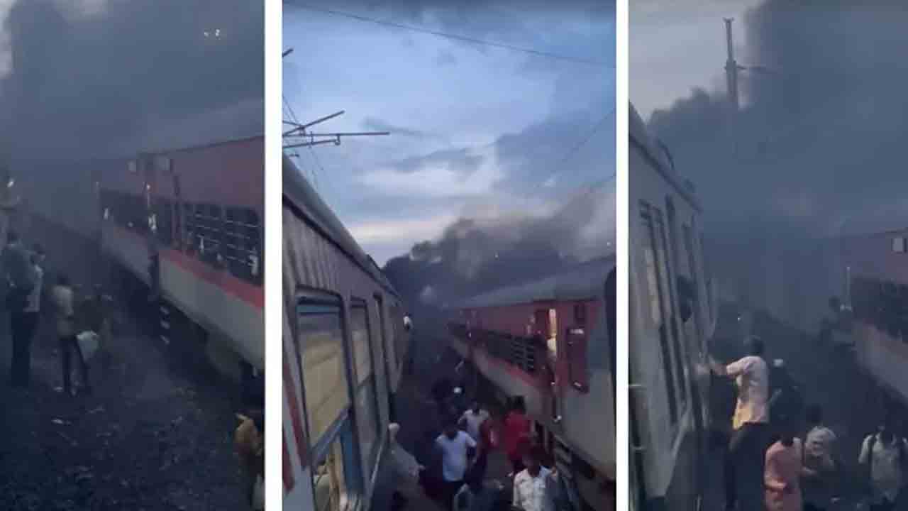 Fire in Train | చెన్నై-ముంబై లోకమాన్య తిలక్ ఎక్స్ ప్రెస్ రైలు ఇంజిన్‌లో మంటలు