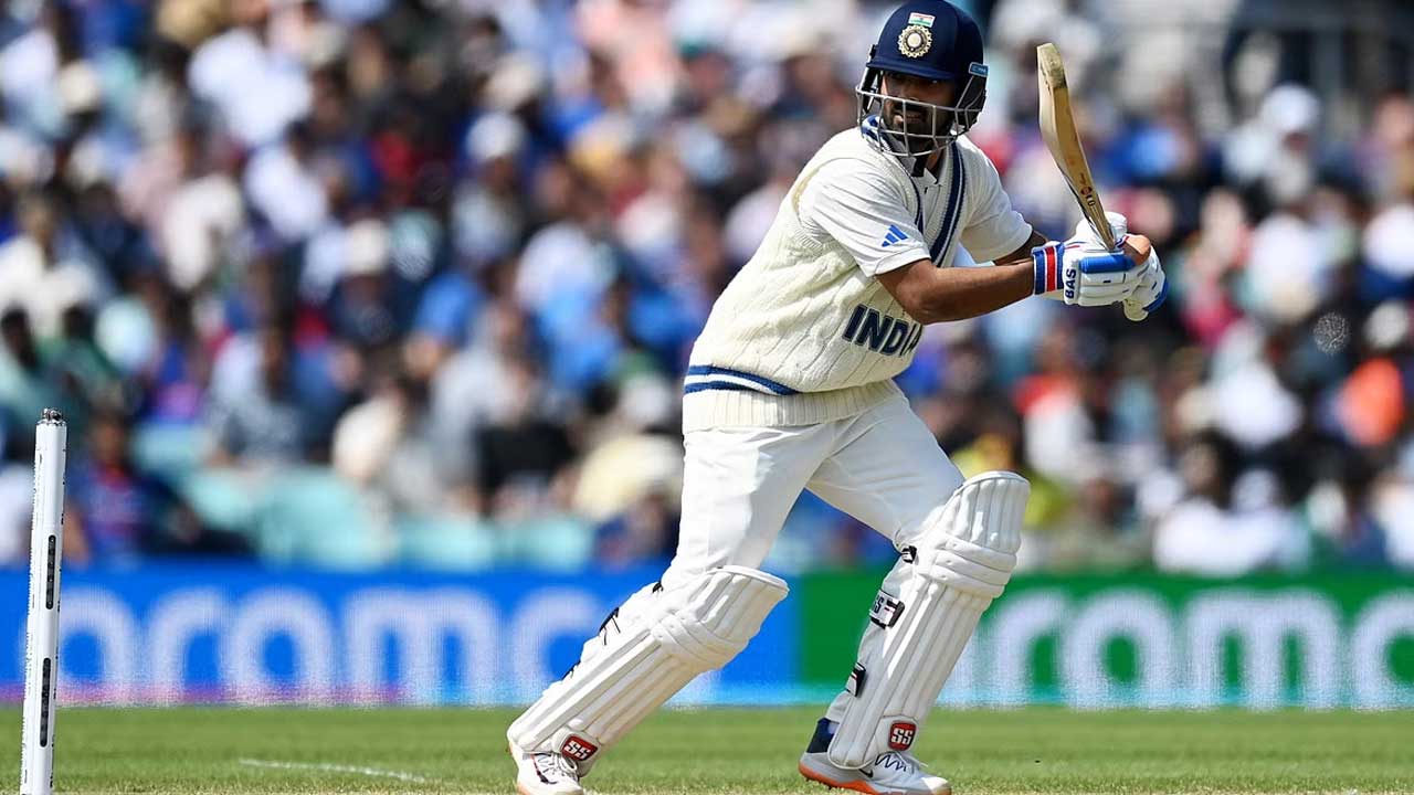 Rahane Batting