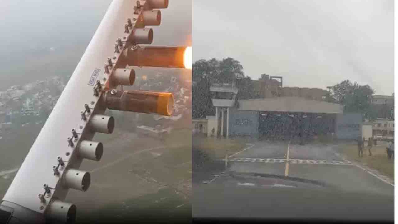 ప్రయోగాత్మకంగా కృత్రిమ వర్షం