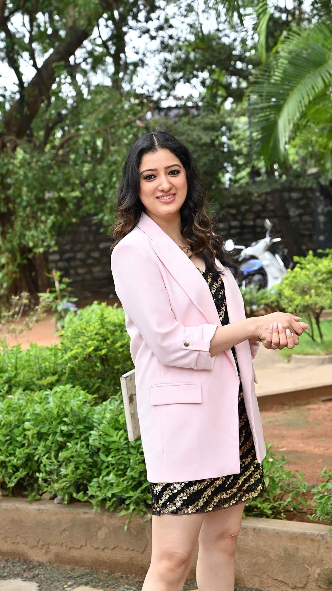 Richa Panai At Circle Movie Promotions Photos