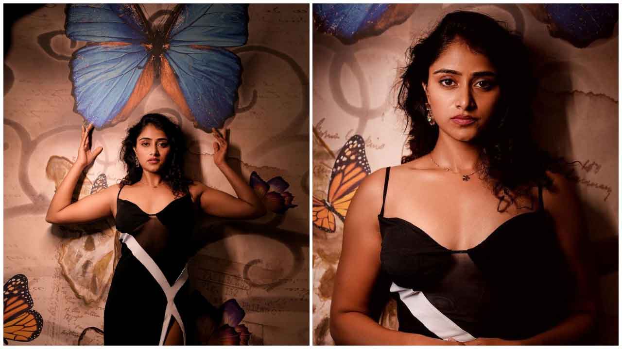 Sangeetha Sringeri | బ్లాక్ కలర్ డ్రెస్‌లో కనువిందు చేస్తున్న సంగీత శ్రింగేరి..