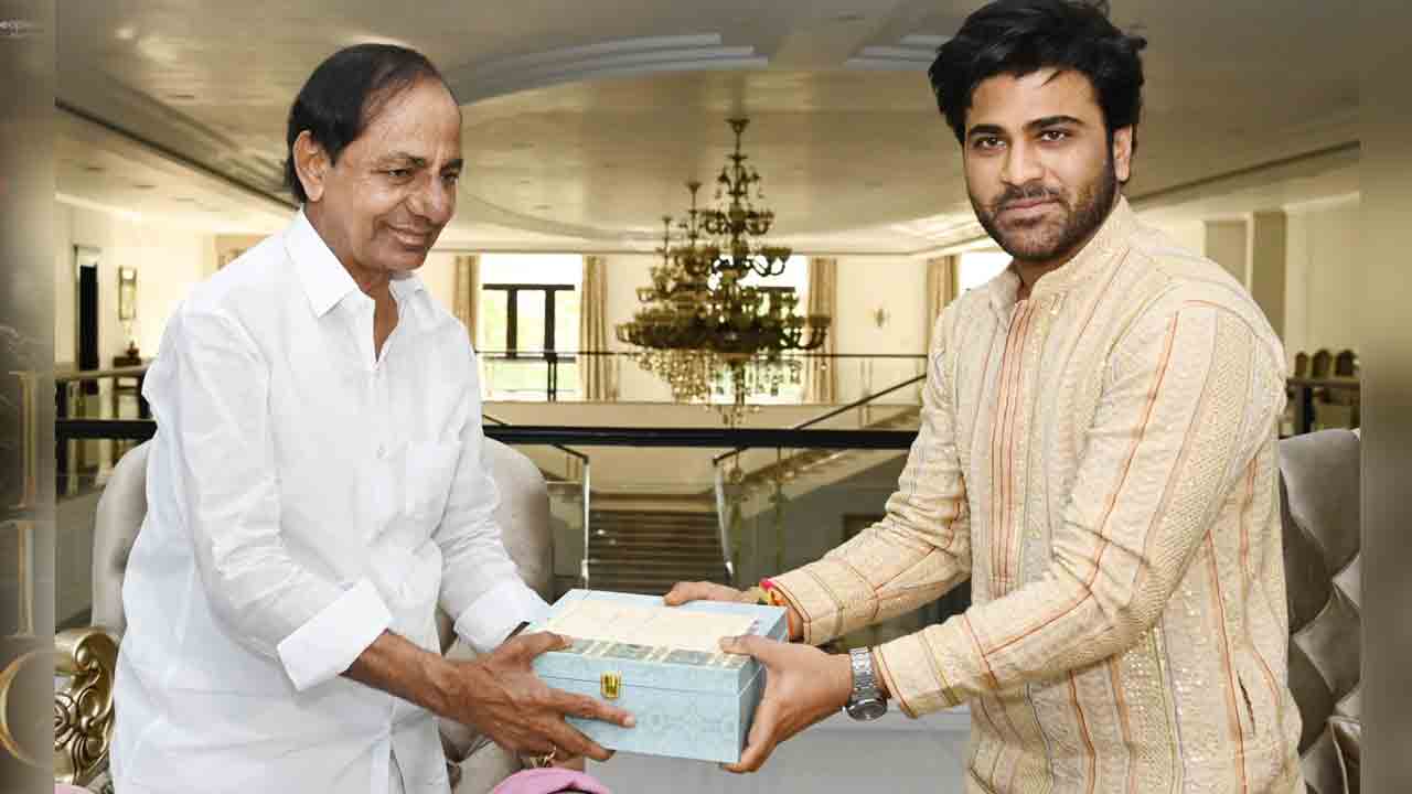 Sharwanand | ముఖ్యమంత్రి కేసీఆర్కు శర్వానంద్ ఆహ్వానం