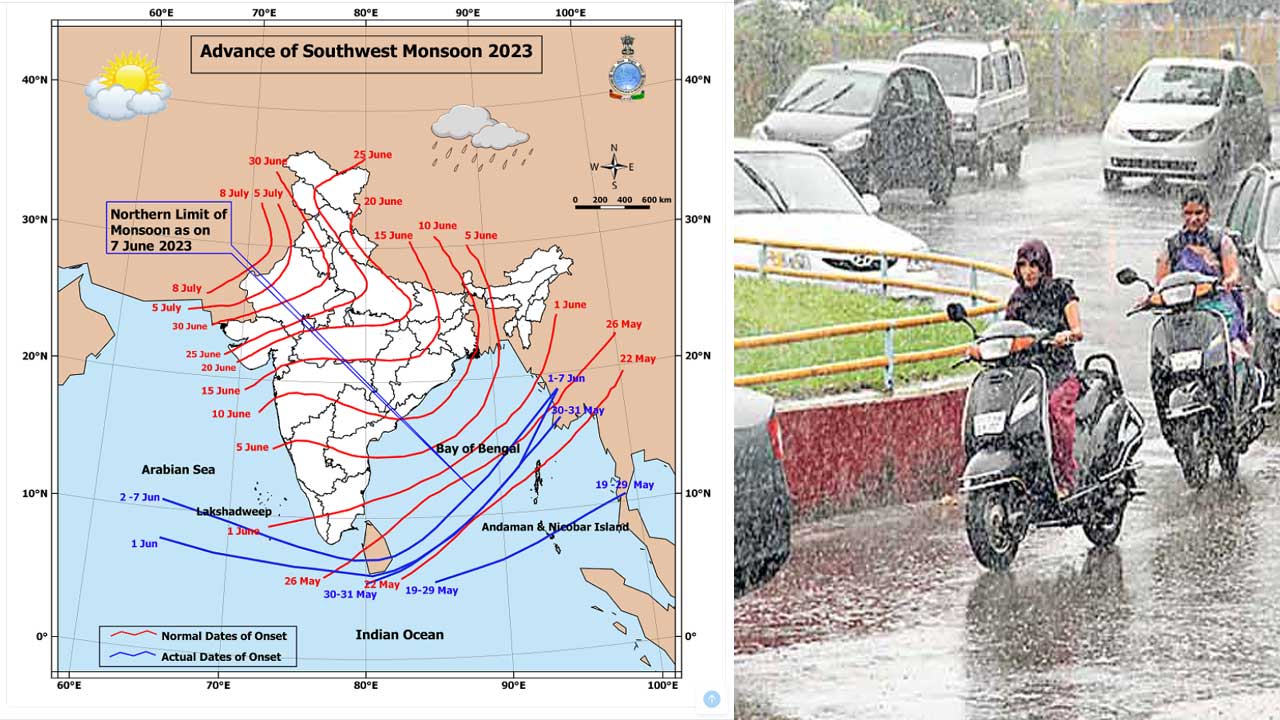 South west mansoon | శుభవార్త చెప్పిన ఐఎండీ.. మరో 48 గంటల్లో కేరళకు నైరుతి రుతుపవనాలు
