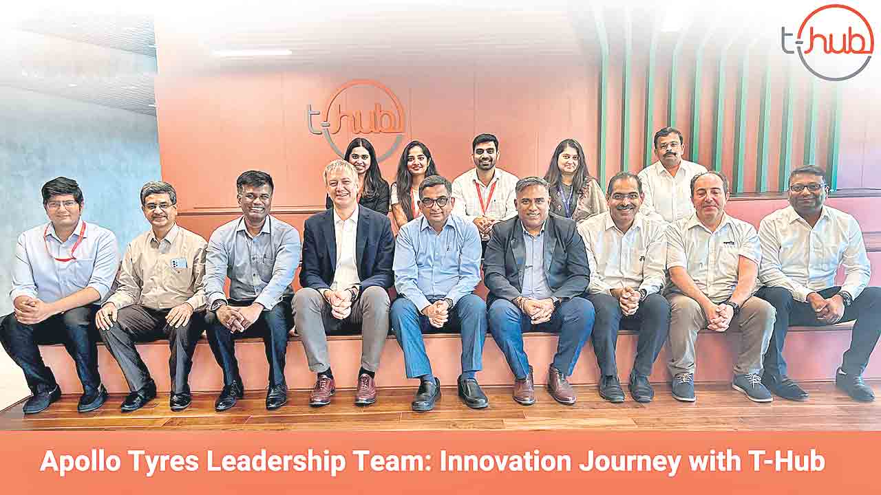 టీ-హబ్‌తో అపోలో టైర్స్‌ దోస్తీ