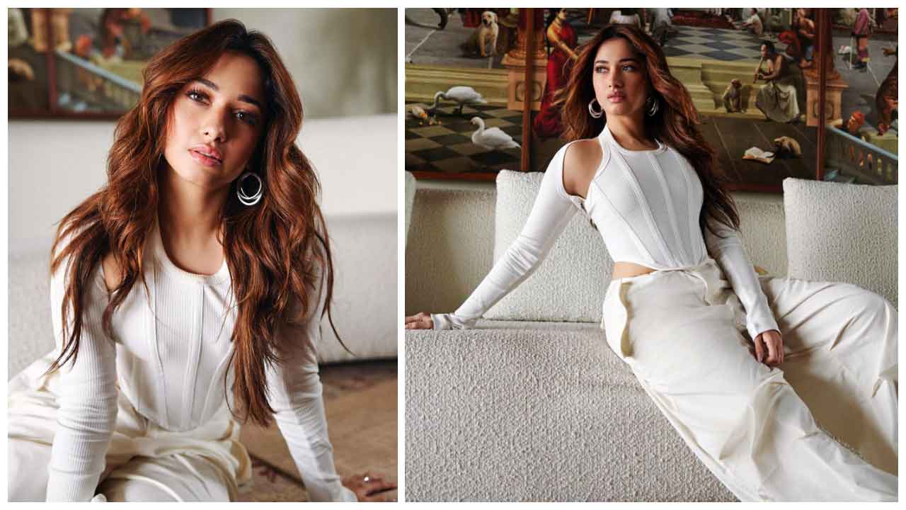 Tamannaah Bhatia | వైట్ డ్రెస్‌లో కేకపుట్టిస్తున్న తమన్నా భాటియా..