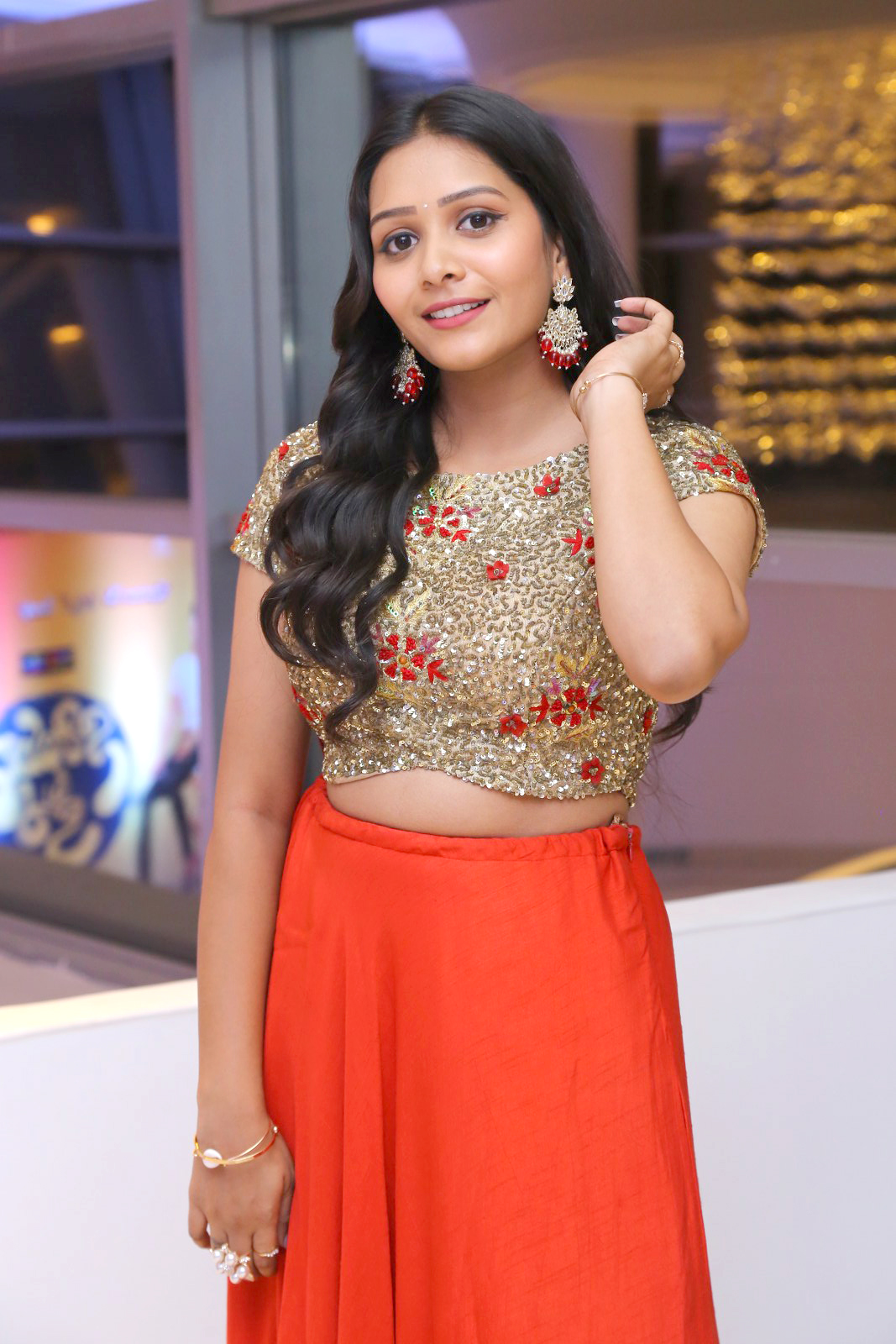 Yamini At Narayana And Co Movie Pre Release Event Photos