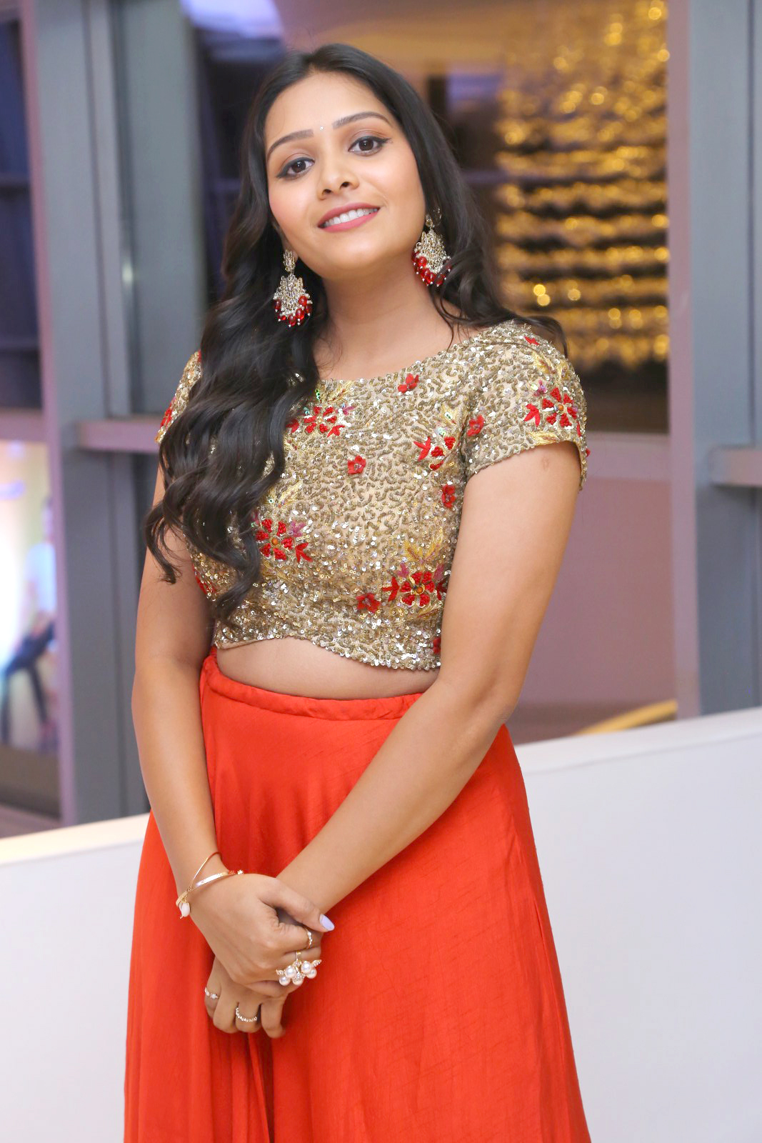 Yamini At Narayana And Co Movie Pre Release Event Photos