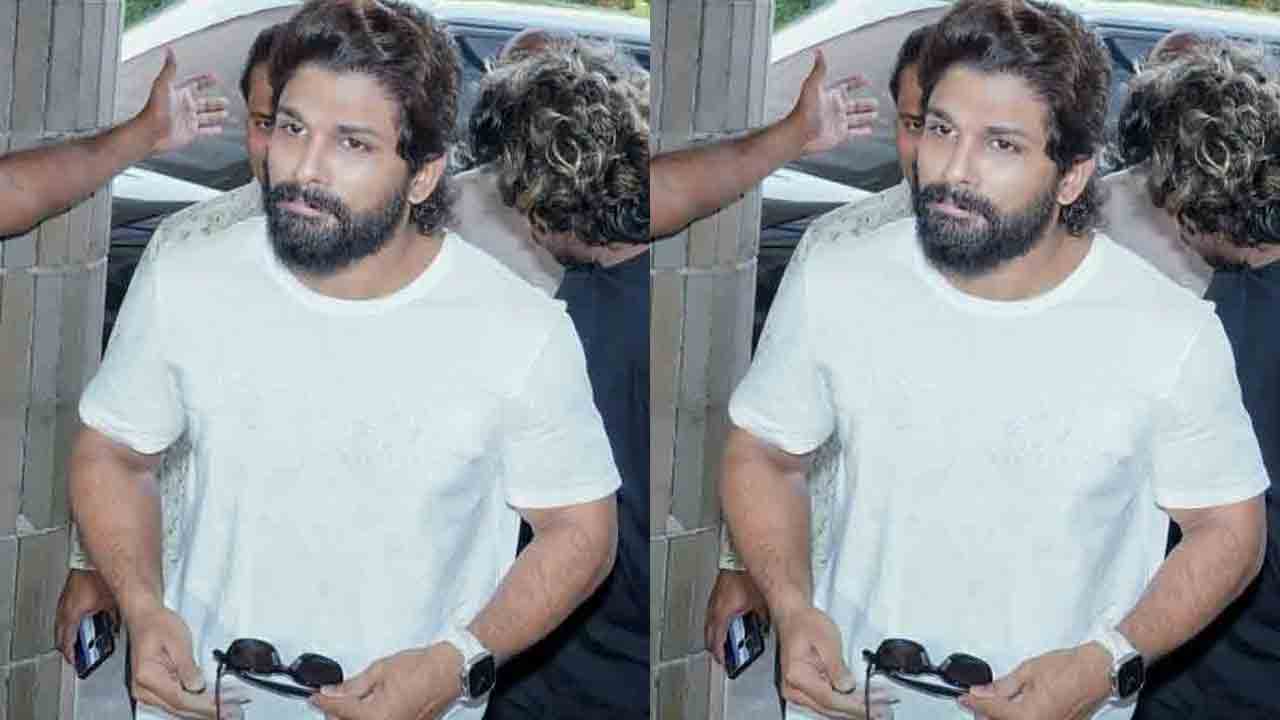 Allu Arjun | కోడలిని చూడటానికి హాస్పిటల్‌కు వచ్చిన అల్లు అర్జున్‌