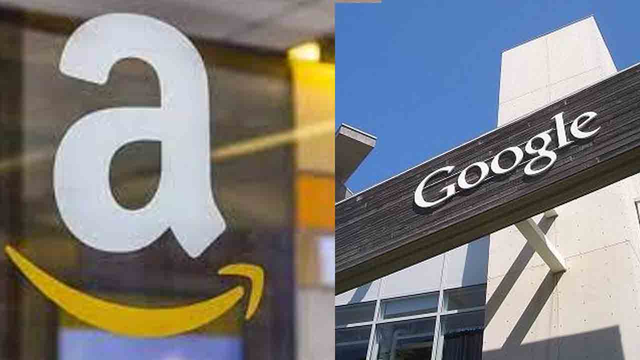 Google |  భారత్‌లో అమెజాన్‌, గూగుల్‌ భారీ పెట్టుబడులు