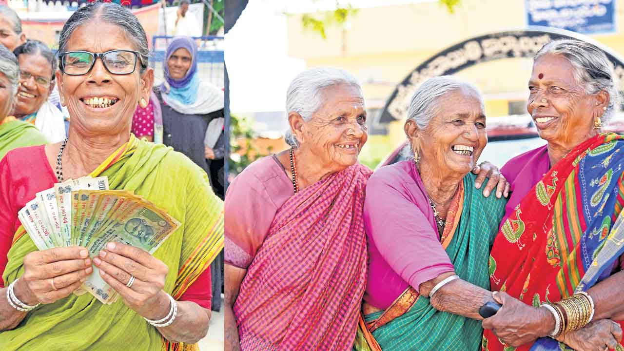 Aasara Pension |  పింఛన్‌.. తిరుగులేని భరోసా.. ఎవరి దగ్గరా చేయి చాచాల్సిన పన్లేని ఆత్మగౌరవం
