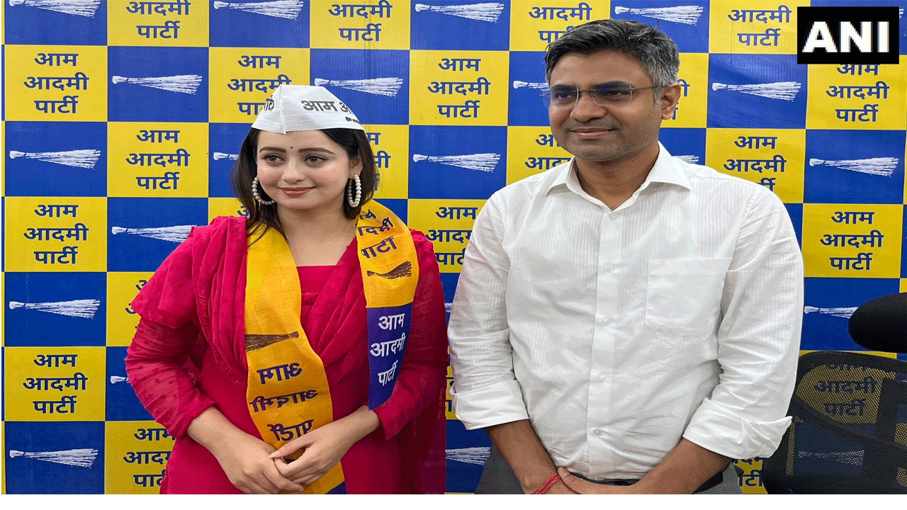 Chahat Pandey | ఆమ్ ఆద్మీ పార్టీలో చేరిన టీవీ న‌టి చ‌హ‌త్ పాండే