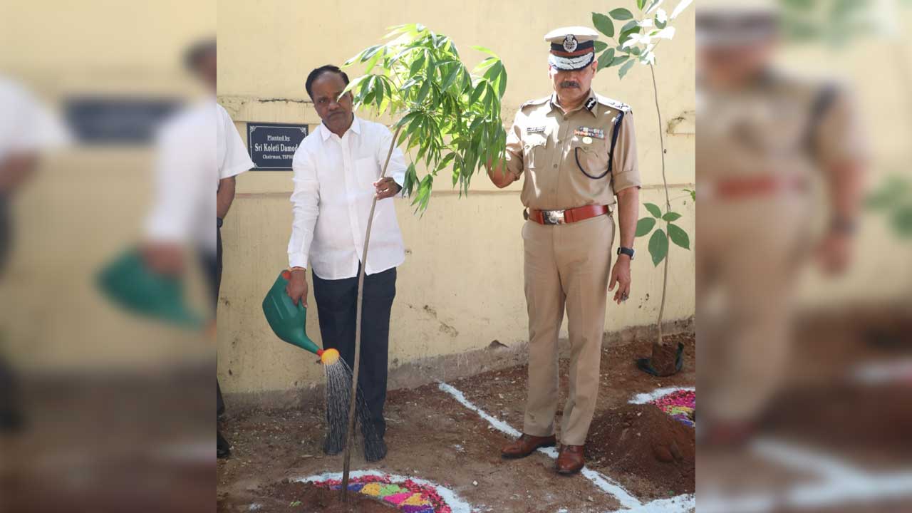 DGP | డీజీపీ కార్యాలయంలో ప్రపంచ పర్యావరణ దినోత్సవం