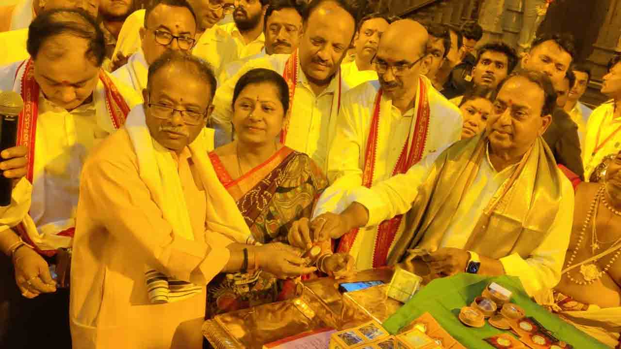 Yadadri | యాదాద్రిలో చిరుధాన్యాల లడ్డూ ప్రసాదం సేవలను ప్రారంభించిన మంత్రి ఇంద్రకరణ్‌ రెడ్డి