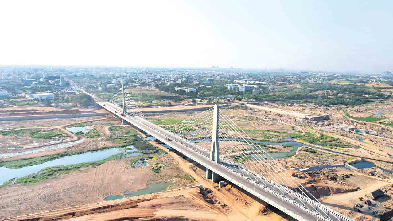 Karimnagar Cable Bridge |  కరీంనగర్‌ సిగలో మరో మణిహారం.. నేడు కేబుల్‌ బ్రిడ్జి ప్రారంభించనున్న మంత్రి కేటీఆర్‌